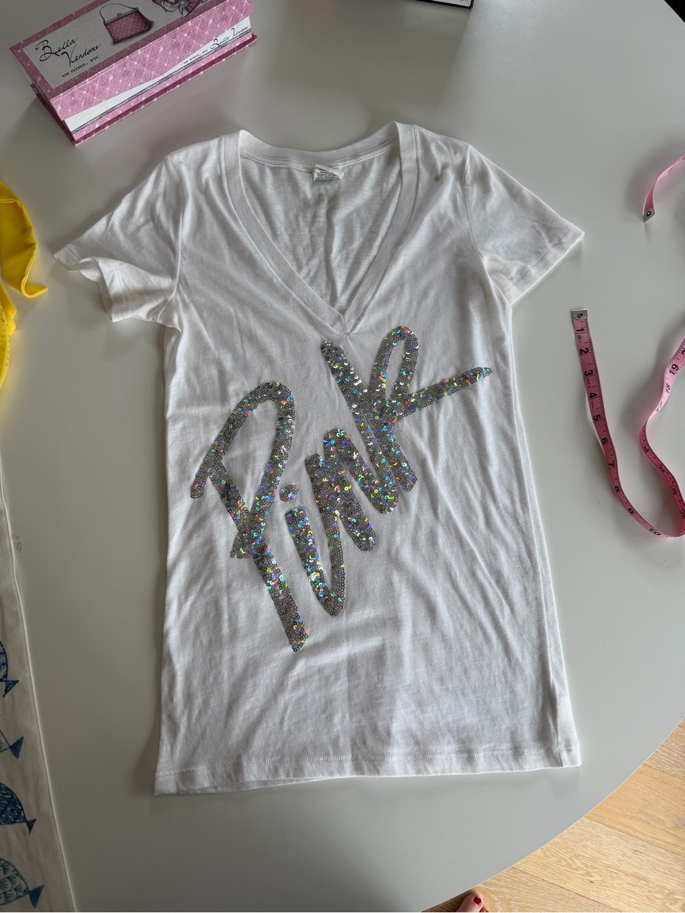 Y2K Victoria’s Secret PINK Baby Tee